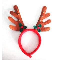 Cheap reindeer ear antler christmas headband