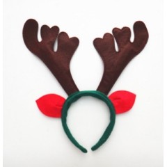 Cheap reindeer ear antler christmas headband