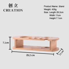 Creation Custom Logo 700ml Silver 304 Metal Bar Tools Bartender Kit Stainless Steel Cocktail Shaker Set With Bamboo Stand