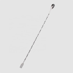 Factory Direct stainless steel black long cocktail bar spoon measurement