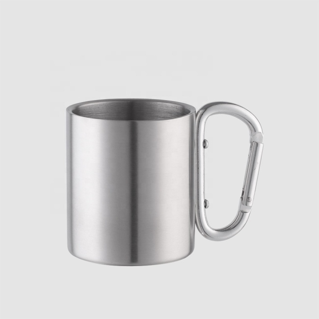 Factory Direct promotional 8oz stainless steel funny mini 220ml freezer boot frosted unbreakable beer mug with bell
