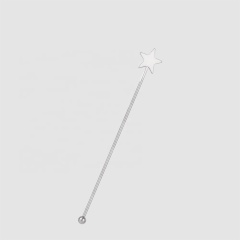 Factory Direct stainless steel metal based coffee stirrer