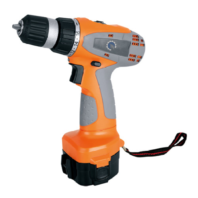 18V 21V Li-ion Cordless Drill with two battery