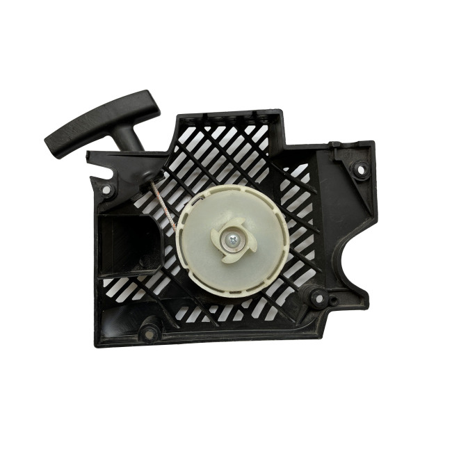 Gasoline chain saw recoil starter for brush cutter