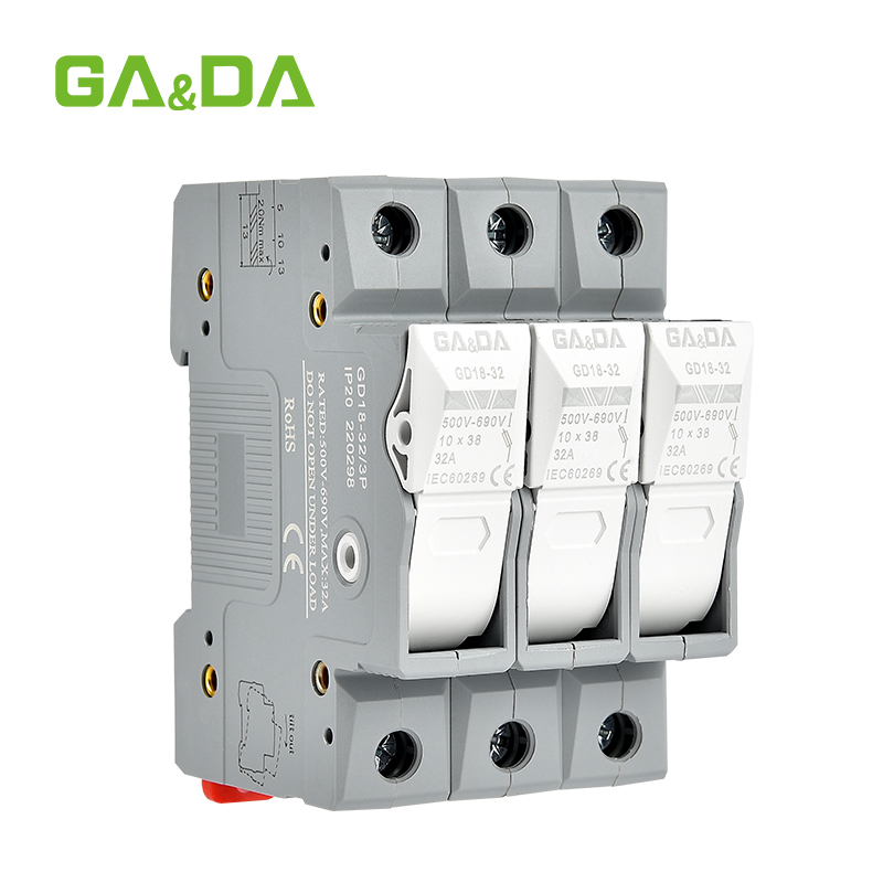 Good quality AC 32A Cylinder Fuse with Fuse Holder