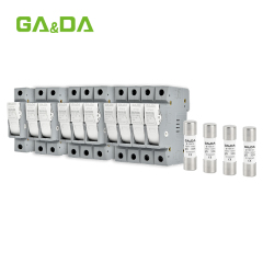 Good quality AC 32A Cylinder Fuse with Fuse Holder