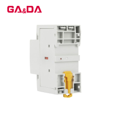 ac contactor 63a 2 pole coil voltage 24v 110v 230v 50/60hz din rail mounted ac contactor