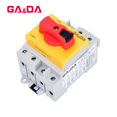 GDPV32-L2 PV Disconnect Switch waterproof isolation switch 2P 32A 600V 4P 32A 1000V 1200V  DC Solar IP20 Isolator Switch