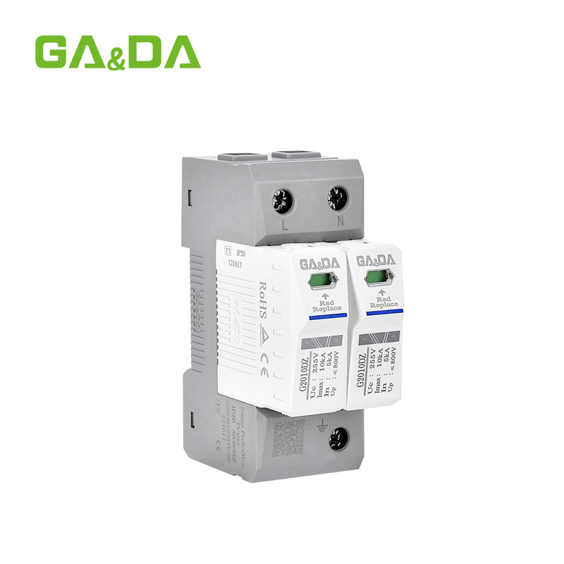 AC SPD 2 Pole low voltage 255V Voltage SPD Surge Power Protector SPD