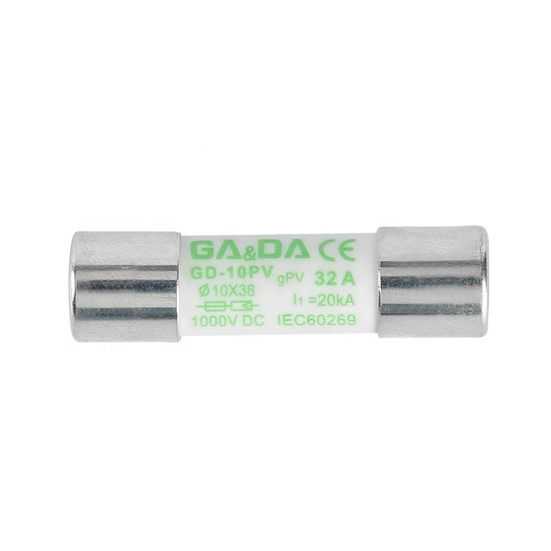 Hot selling 1000V DC Fuse link with different appearance 10x38mm fuse core dc fuses