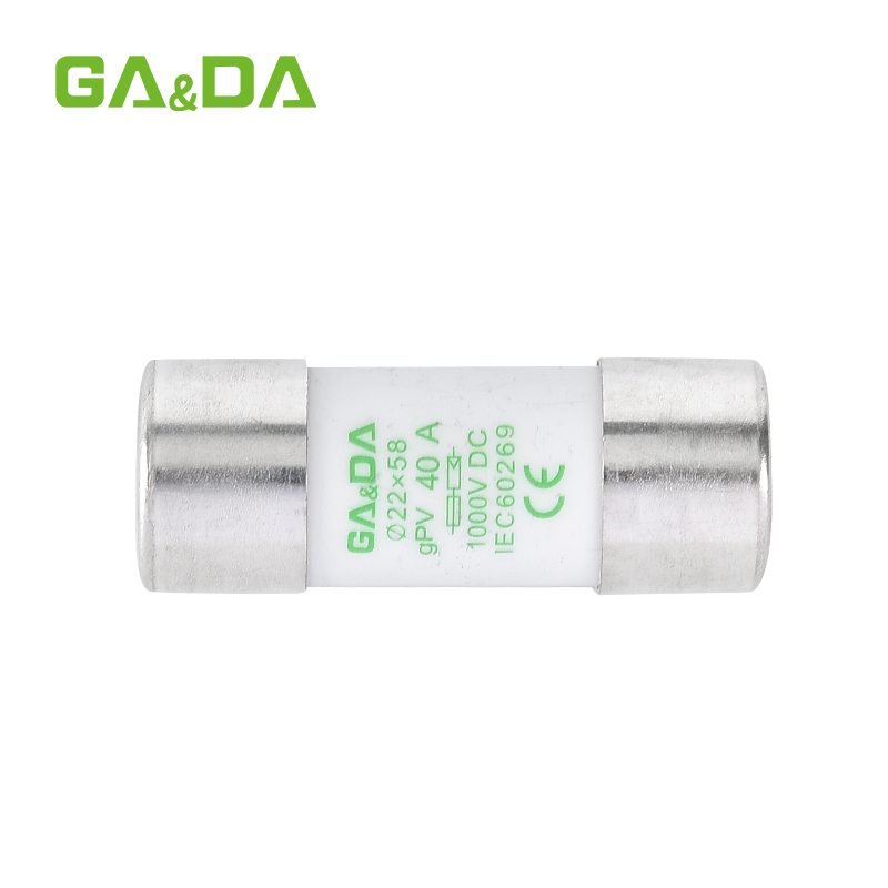 GD-15PV-40A 40amp ceramic fuse 22x58mm pv dc fuse link