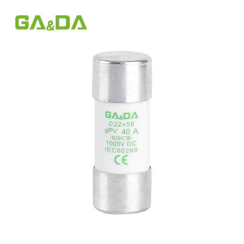 GD-15PV-40A 40amp ceramic fuse 22x58mm pv dc fuse link