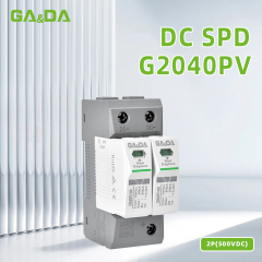 PV Photovoltaic 500V 2p DC Surge Protective Device SPD with CE TUV