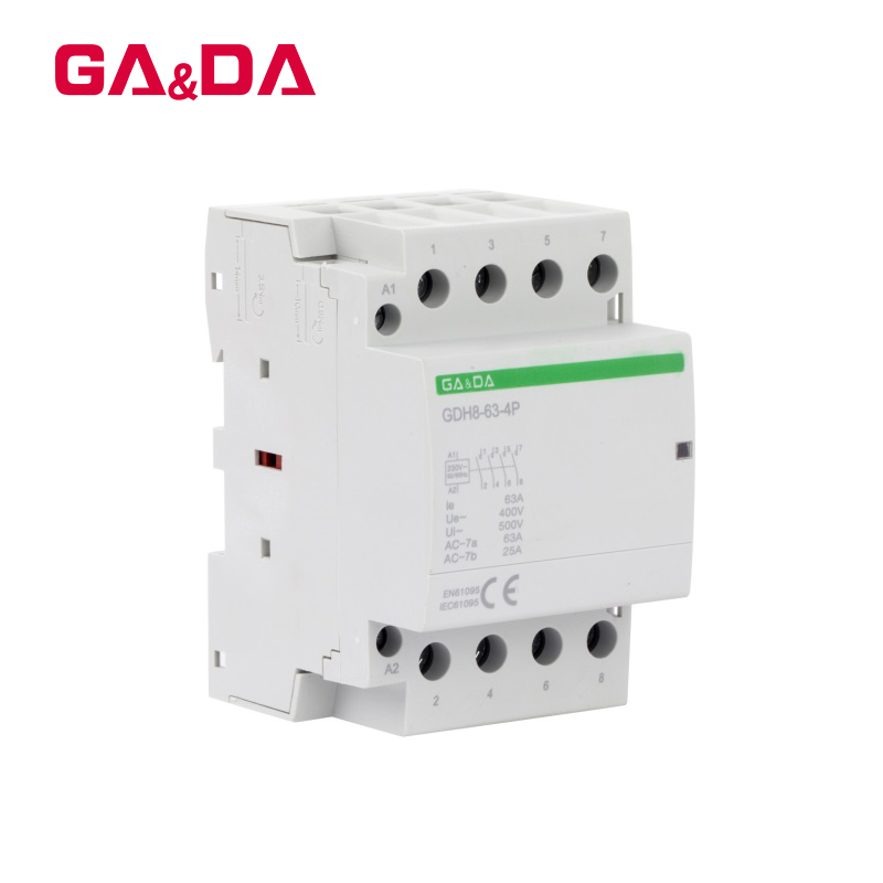 ac contactor 63a 4P 24V 110V 230V 4NO 3NO+1NC 2NO+2NC ac magnetic contactor