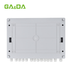 IP65 Solar control box 500V DC Combiner Box  4 input 2 output Junction Box for power supply system