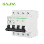 sell hot MCB AC mini circuit breaker  4.5KA AC 400V  miniature circuit breakers 1p 2p 3p 4pole