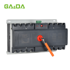 63A to 630A 3 phase ATS automatic changeover switch moulded case dual power automatic transfer switch