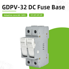 Photovoltaic Solar Electric 1000v Thermal 1a 2a 3a 5a 10a 15a 20a 25a 32a DC Fuse Holder And Base
