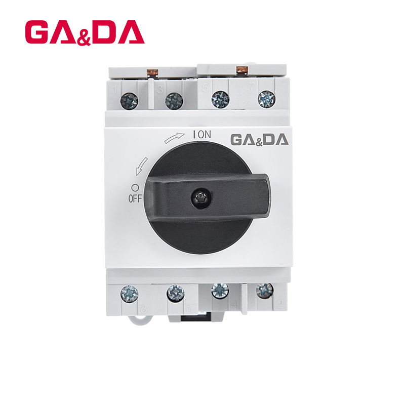 GDPV32-NL1 DC Electric  Isolator disconnect Switch IP20 DC Isolator Switch 3 Pole 4 Pole 1000V for DC application