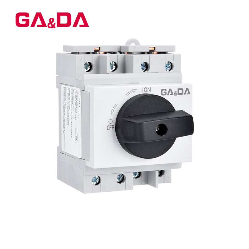 GDPV32-NL1 DC Electric  Isolator disconnect Switch IP20 DC Isolator Switch 3 Pole 4 Pole 1000V for DC application