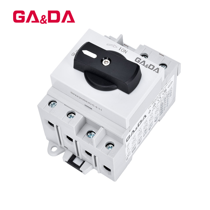 High Quality GDPV32-NL1-T 4P PV DC 1000V 32A Solar Rotating Handle Isolator Rotary Switch Disconnector for Solar