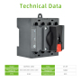 Professional Photovoltaic isolating switch Waterproof PV Array isolator Solar PV disconnector