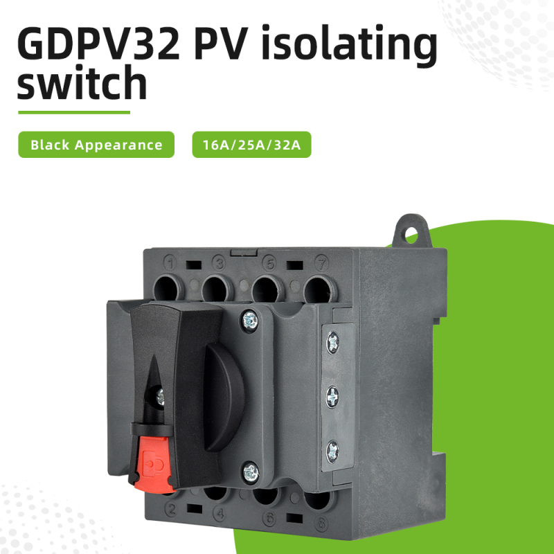 Professional Photovoltaic isolating switch Waterproof PV Array isolator Solar PV disconnector