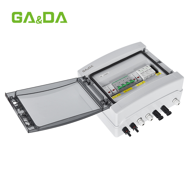 CE TUV Certificate  PV Combiner Box with spd mcb and fuse