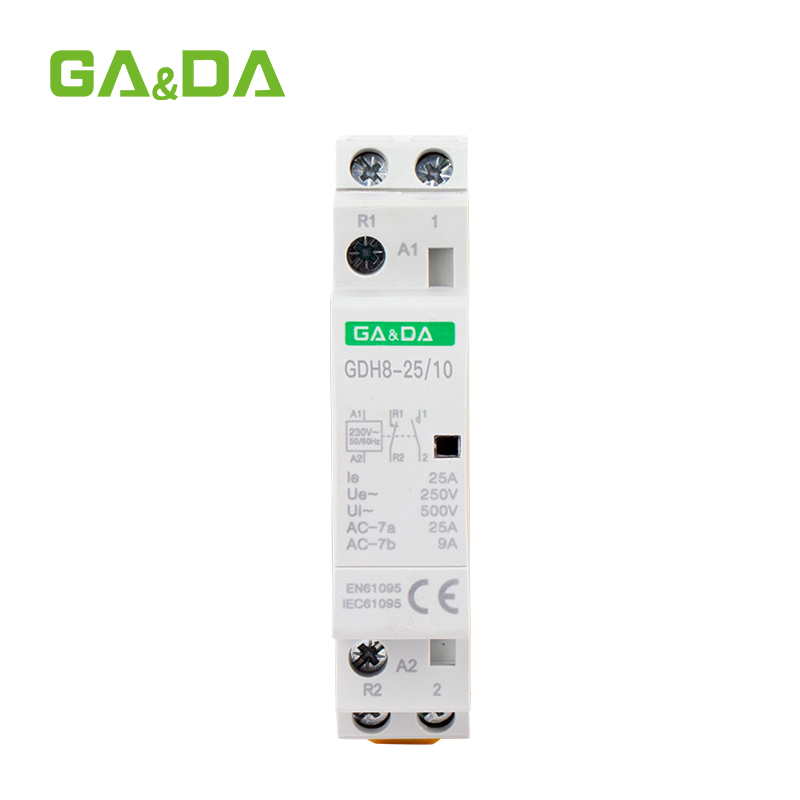 1P 25A 1NC Coil 24VAC 110VAC 230VAC Modular Contactor