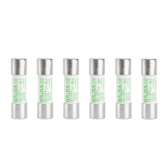 High Quality 10X38mm dc solar fuse link low voltage adaptation pv dc fuse base