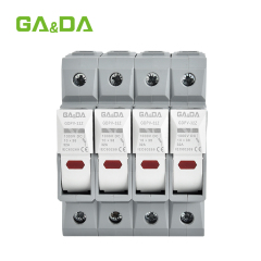 High Quality 10X38mm dc solar fuse link low voltage adaptation pv dc fuse base
