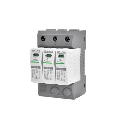 Solar PV Type 2 3P DC 1500V  surge protector protection arrester surge protective devices SPD