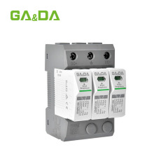 Solar PV Type 2 3P DC 1500V  surge protector protection arrester surge protective devices SPD