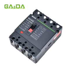 MCCB Breaker AC400V 50Hz 3 Phase Moulded Case Circuit Breaker
