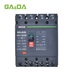 MCCB Breaker AC400V 50Hz 3 Phase Moulded Case Circuit Breaker
