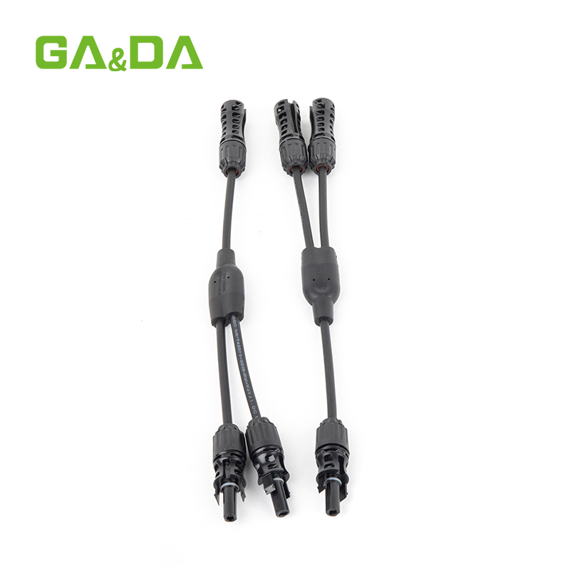 PV Panel Cable Wire Connectors Adapter Y Branch PV solar connector