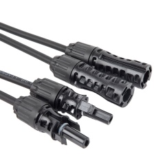 PV Panel Cable Wire Connectors Adapter Y Branch PV solar connector