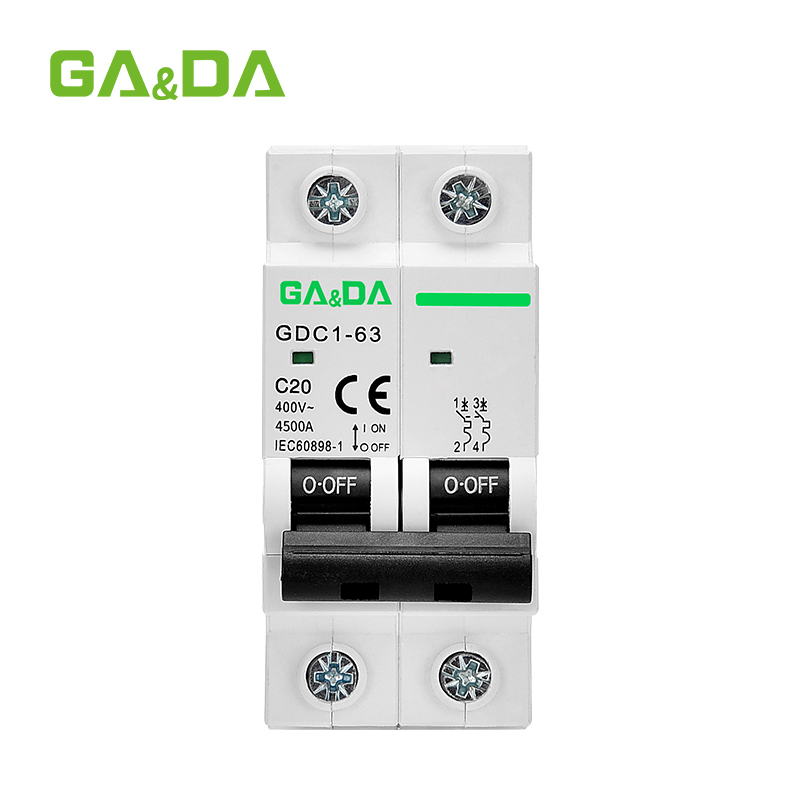 Sell hot MCB AC mini circuit breaker  4.5KA AC 400V  Miniature Circuit Breaker