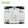 Din Rail automatic changeover switch for ac power system 230V AC Dual Power Automatic Transfer Switch