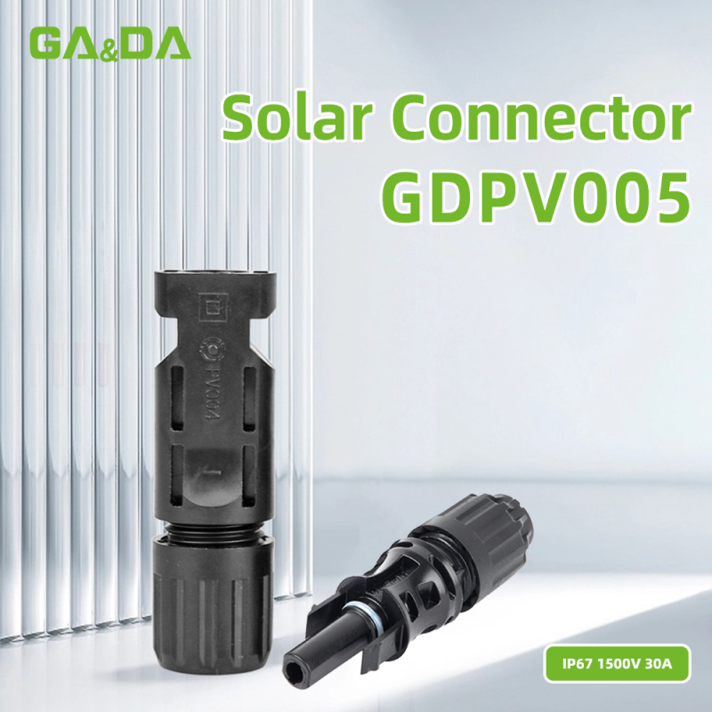 CE IP67 waterproof 30A DC 1000V 2.5mm2 4mm2 6mm2 Solar Cable Connector for solar pv system