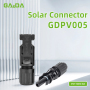 CE IP67 waterproof 30A DC 1000V 2.5mm2 4mm2 6mm2 Solar Cable Connector for solar pv system