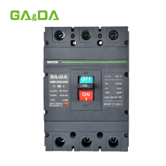 3 pole 4 pole MCCB 630A circuit breakers 400V Molded Case Circuit Breaker