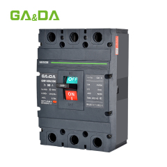 3 pole 4 pole MCCB 630A circuit breakers 400V Molded Case Circuit Breaker