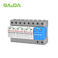 T1+T2 SPD Surge Protector Protective Low-Voltage Arrester Device 100kA