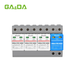 T1+T2 SPD Surge Protector Protective Low-Voltage Arrester Device 100kA