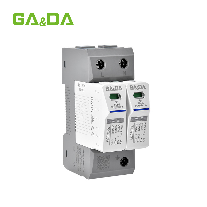 T2 2P Lightning Protection 280V SPD electric equipment surge protector