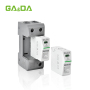 Surge protector CE TUV ROHS Solar PV 20kA-40kA 2P 1000V Class 2 SPD surge protection devices