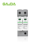 Surge protector CE TUV ROHS Solar PV 20kA-40kA 2P 1000V Class 2 SPD surge protection devices