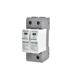 Surge protector CE TUV ROHS Solar PV 20kA-40kA 2P 1000V Class 2 SPD surge protection devices