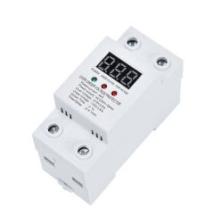 Voltage protector 220V 63A over voltage and under voltage protection va protector for ac power system